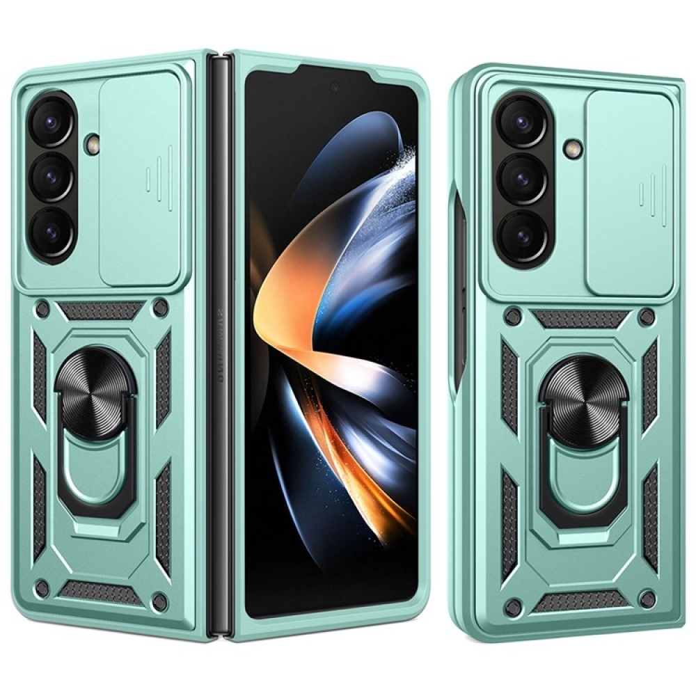 Slide odolný kryt na Samsung Galaxy Z Fold7 5G - zelený