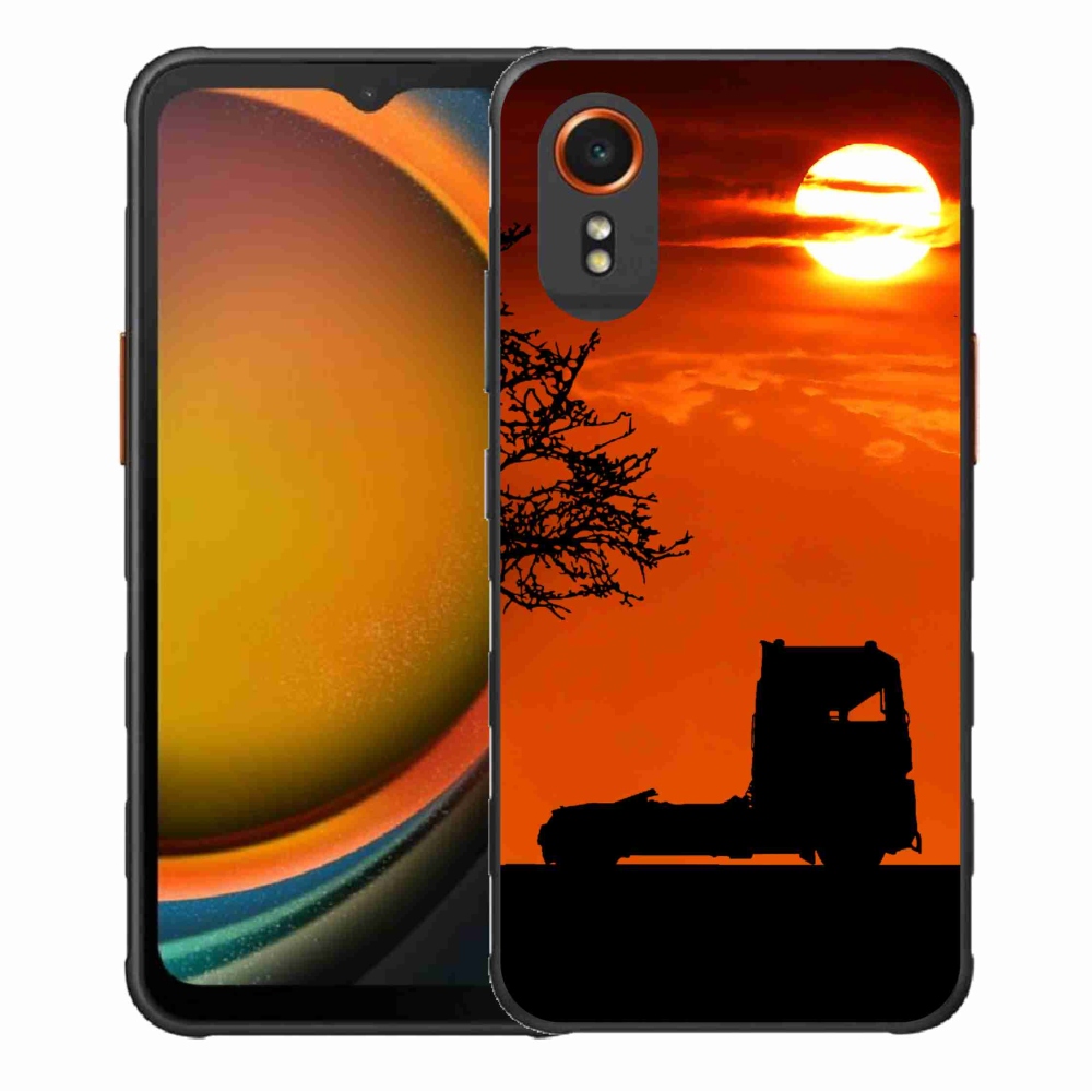 Gélový kryt mmCase na Samsung Galaxy Xcover 7 - kamión 3