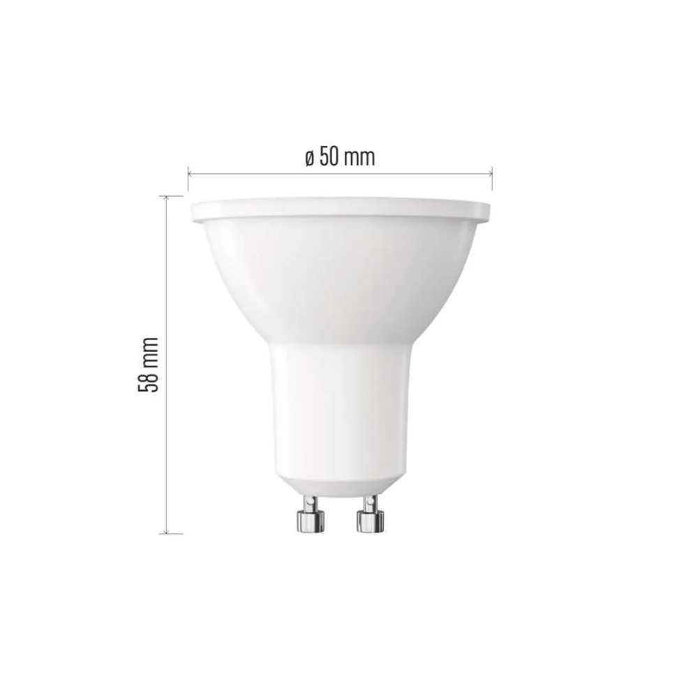 LED žiarovka Classic MR16 / GU10 / 4 W (39 W) / 450 lm / neutrálna biela