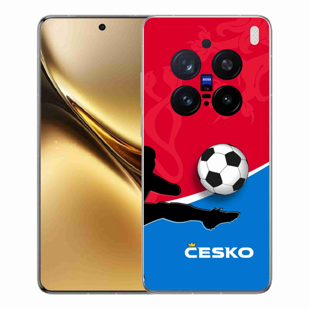 Gélový kryt mmCase na Vivo X200 Pro 5G - futbal Česko 2