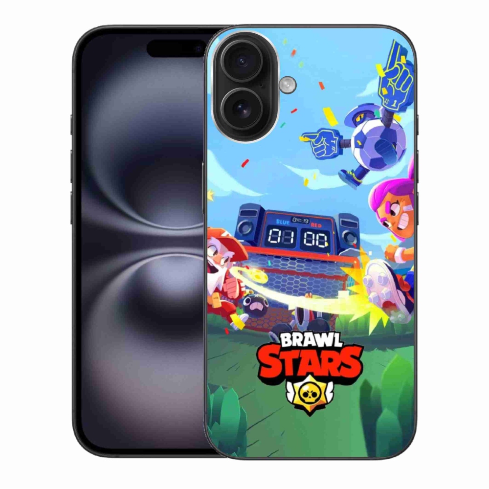 Gélový kryt mmCase na iPhone 16 Plus - brawl stars 1