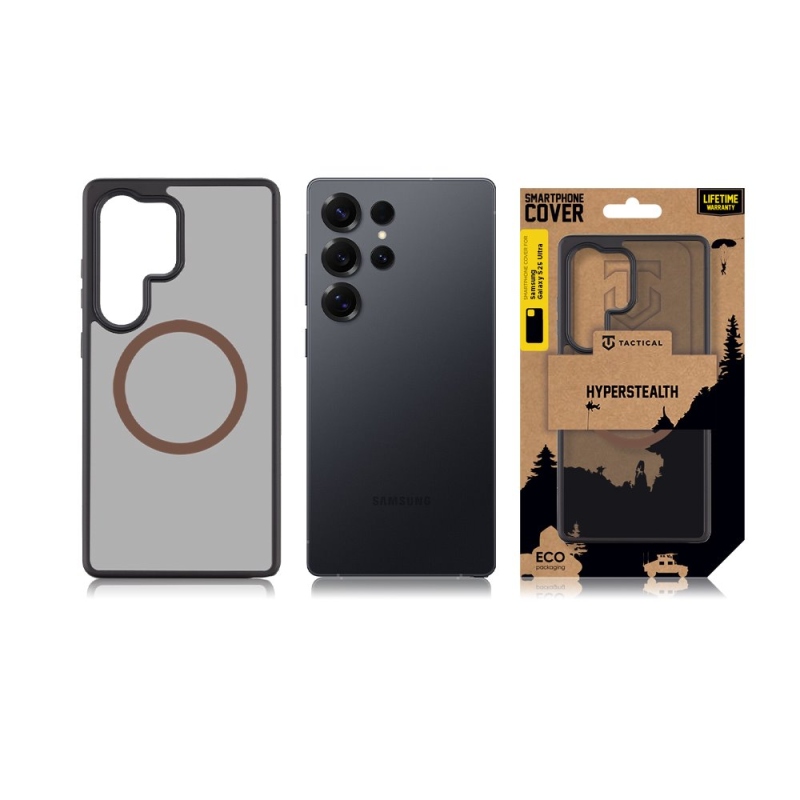 Taktický kryt MagForce Hyperstealth 2.0 pre Samsung Galaxy S25 Ultra Black/Moucha Moose