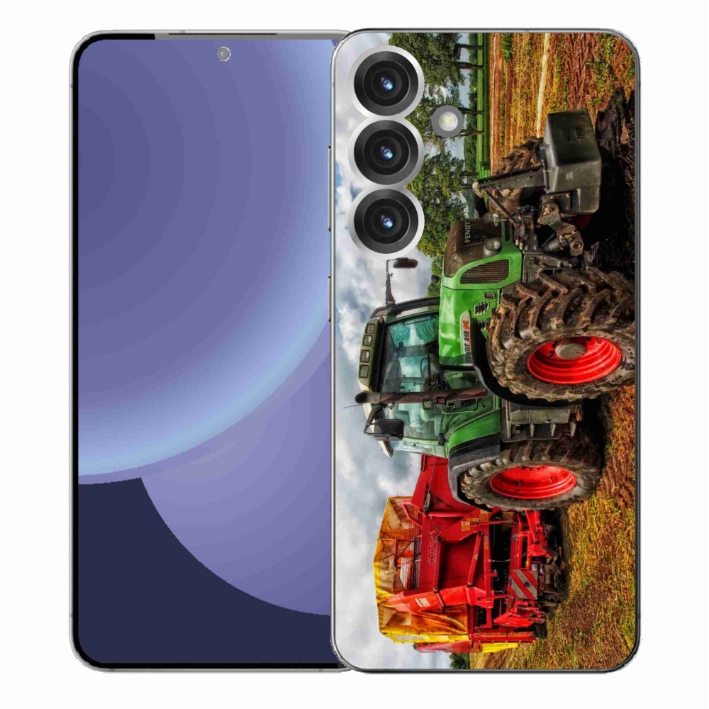 Gélový kryt mmCase na Samsung Galaxy S25+ - traktor 4