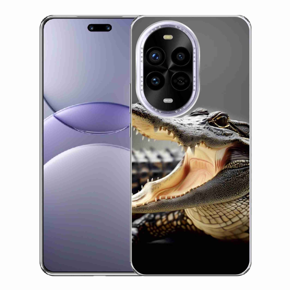 Gélový kryt mmCase na Huawei Nova 13 Pro 5G - krokodíl