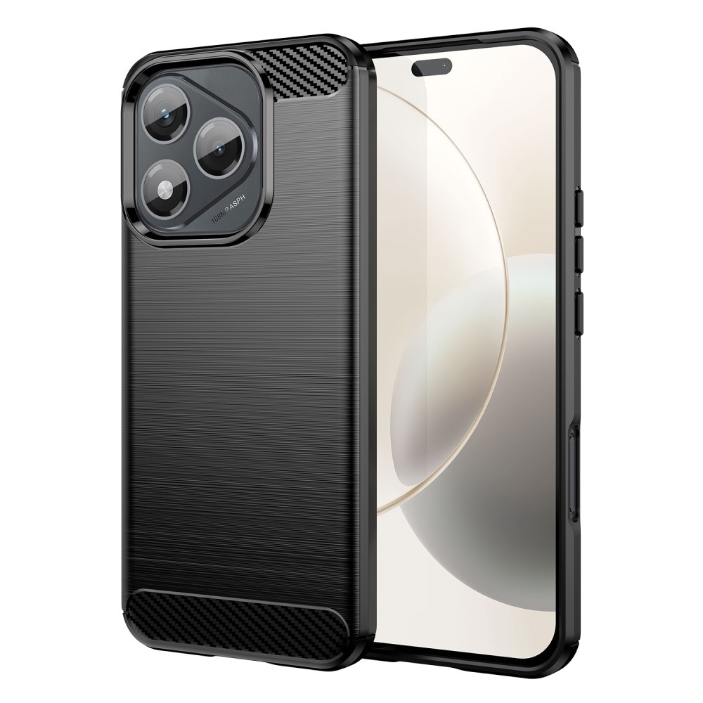 Carbon odolný gélový obal na Honor 400 Lite - čierne