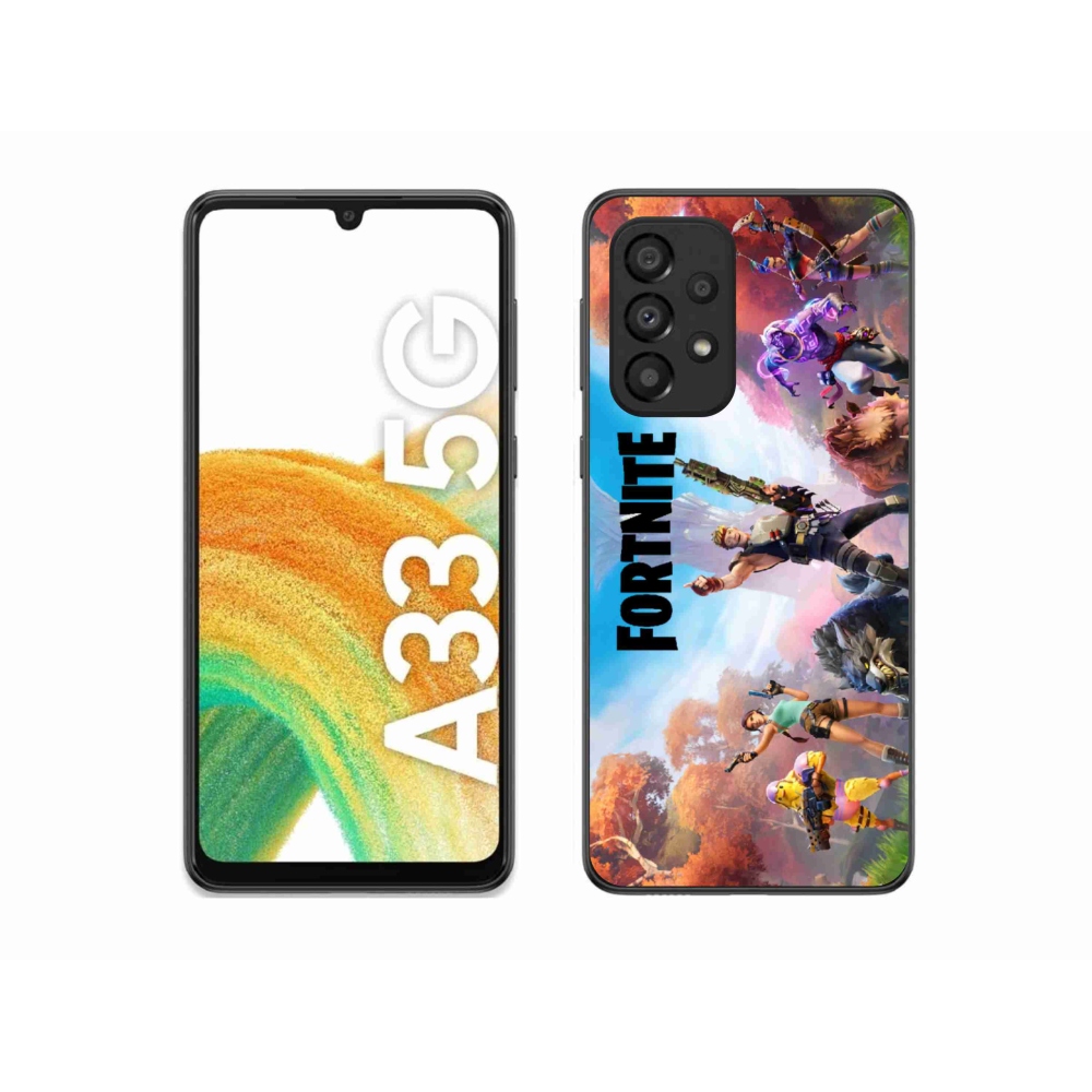 Gélový kryt mmCase na Samsung Galaxy A33 5G - fortnite 1