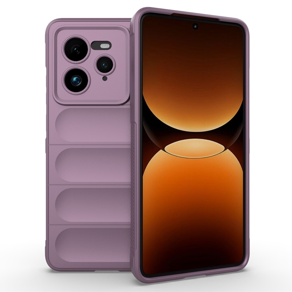 Rugg odolný gélový obal na Realme GT 7 Pro 5G - svetlofialový