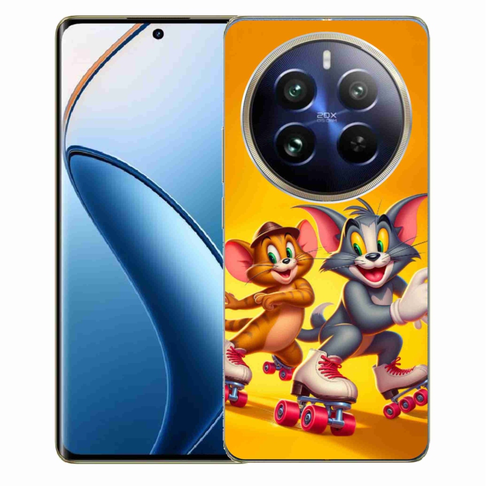 Gélový kryt mmCase na Realme 12 Pro 5G/12 Pro+ 5G - tom a jerry