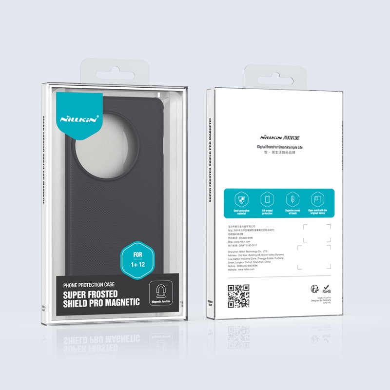 Nillkin Super Frosted PRE Magnetic Zadný Kryt pre OnePlus 12 Black