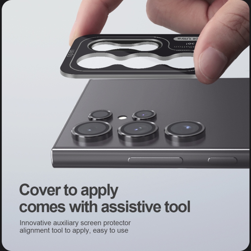 Nillkin CLRFilm Camera Tvrdené Sklo pre Samsung Galaxy S24 Ultra Black