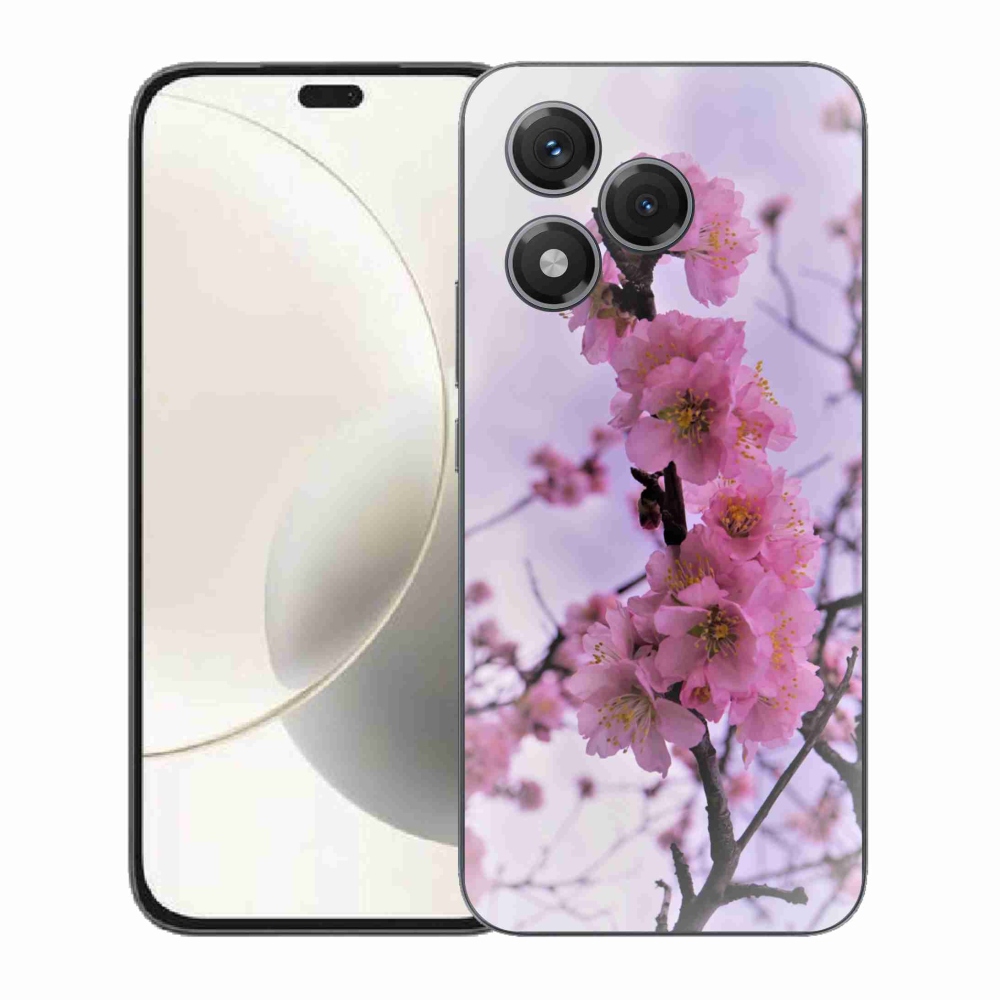 Gélový kryt mmCase na Honor 400 Lite - kvety 7
