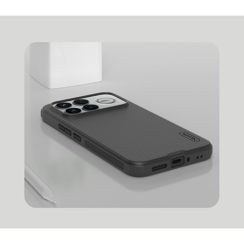 Nillkin Super Frosted PRO Magnetický zadný kryt pre Poco F8 Ultra Black