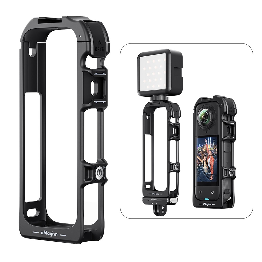 AMAGISN rýchloupínací ochranný rám pre Insta360 X5