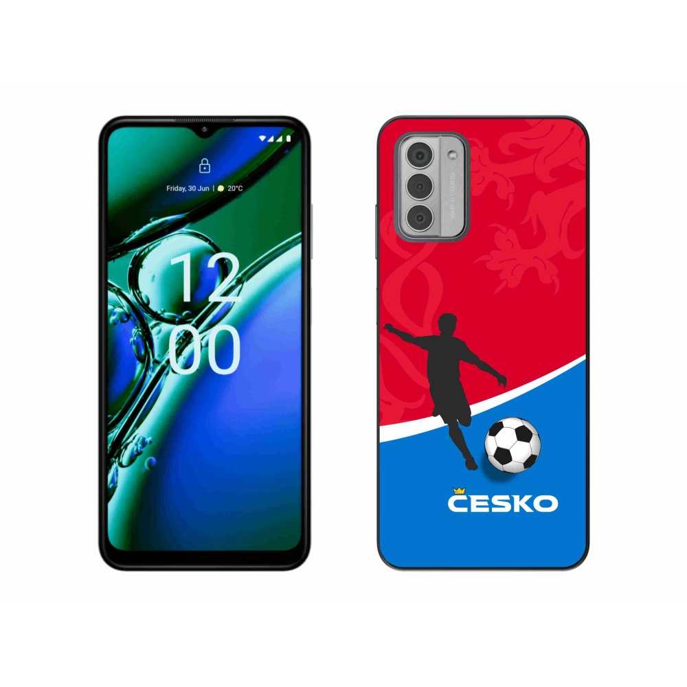 Gélový kryt mmCase na Nokia G42 - futbal Česko