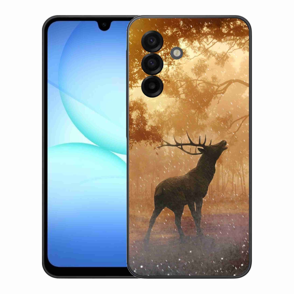 Gélový kryt mmCase na Samsung Galaxy A17 4G/5G - jeleň v ruji