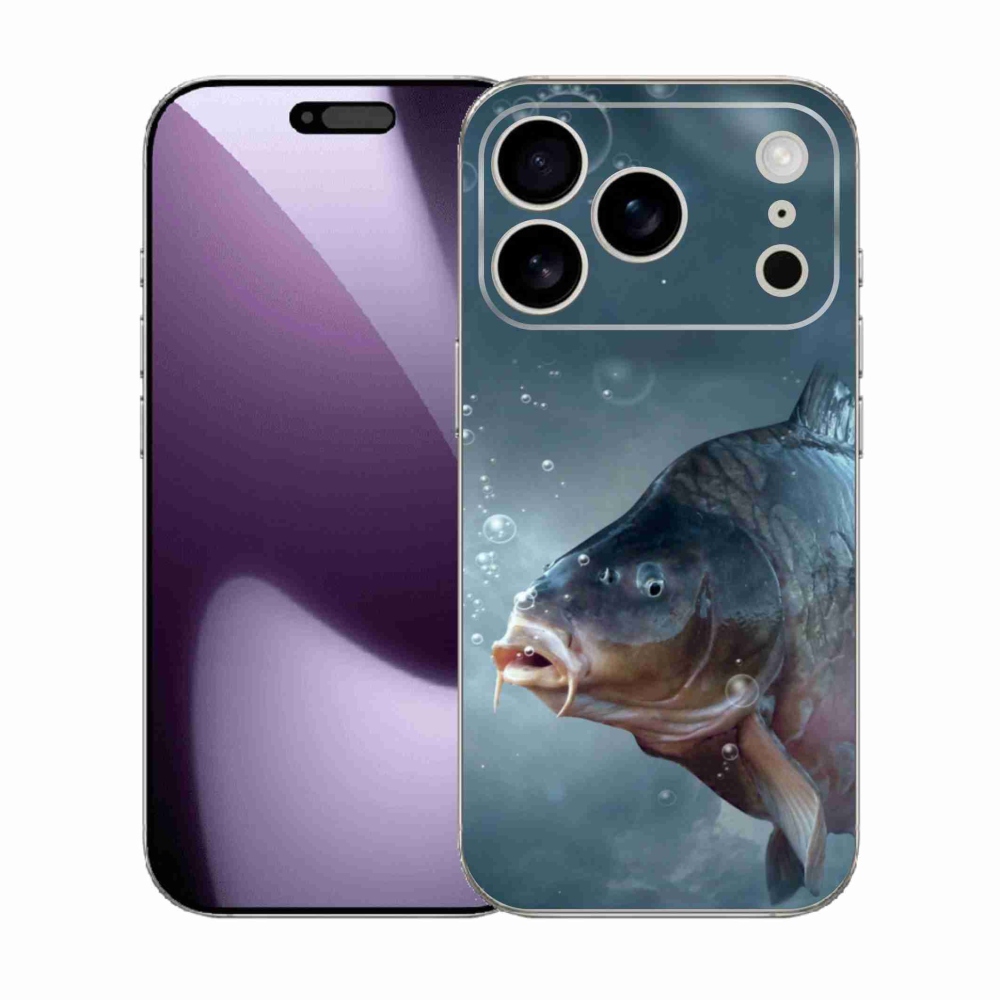 Gélový kryt mmCase na iPhone 17 Pro - kapor a bublinky