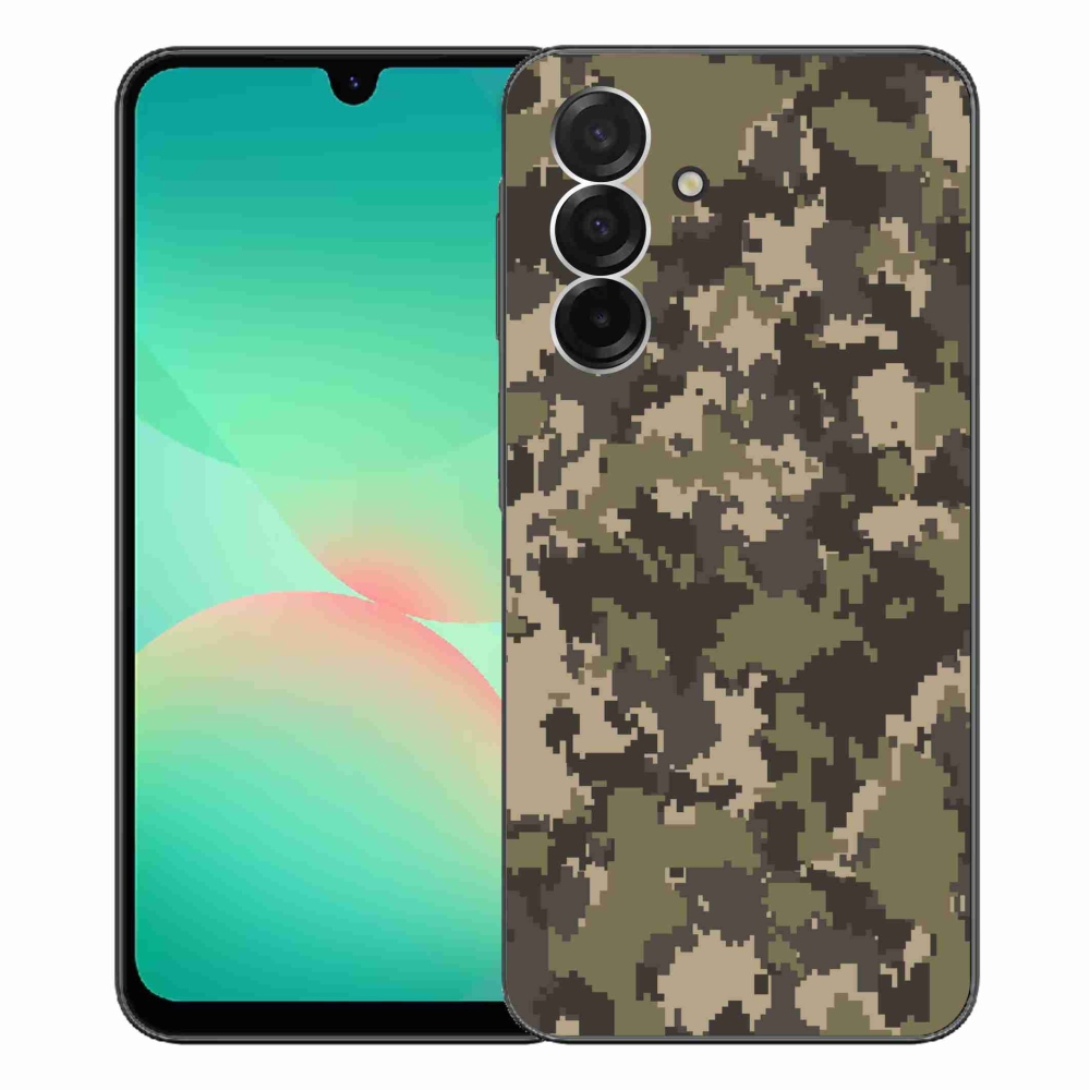 Gélový kryt mmCase na Samsung Galaxy A26 5G - maskáčový vzor 12