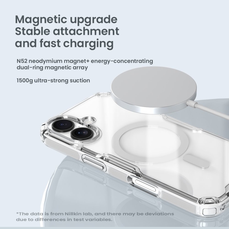 Nillkin Nature TPU PRO Magnetický kryt pre Apple iPhone 17 Transparent Black