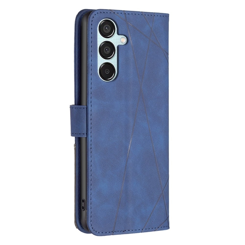 BINFEN knižkové púzdro na Samsung Galaxy M15 5G - modré