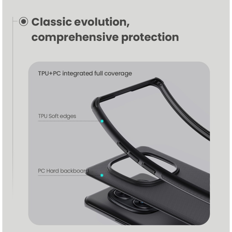 Nillkin Super Frosted PRO Zadný Kryt pre Xiaomi Redmi Note 14 Pro+ 5G Blue