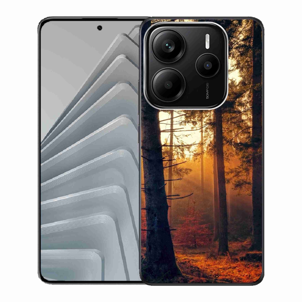 Gélový kryt mmCase na Xiaomi Redmi Note 14 5G - les