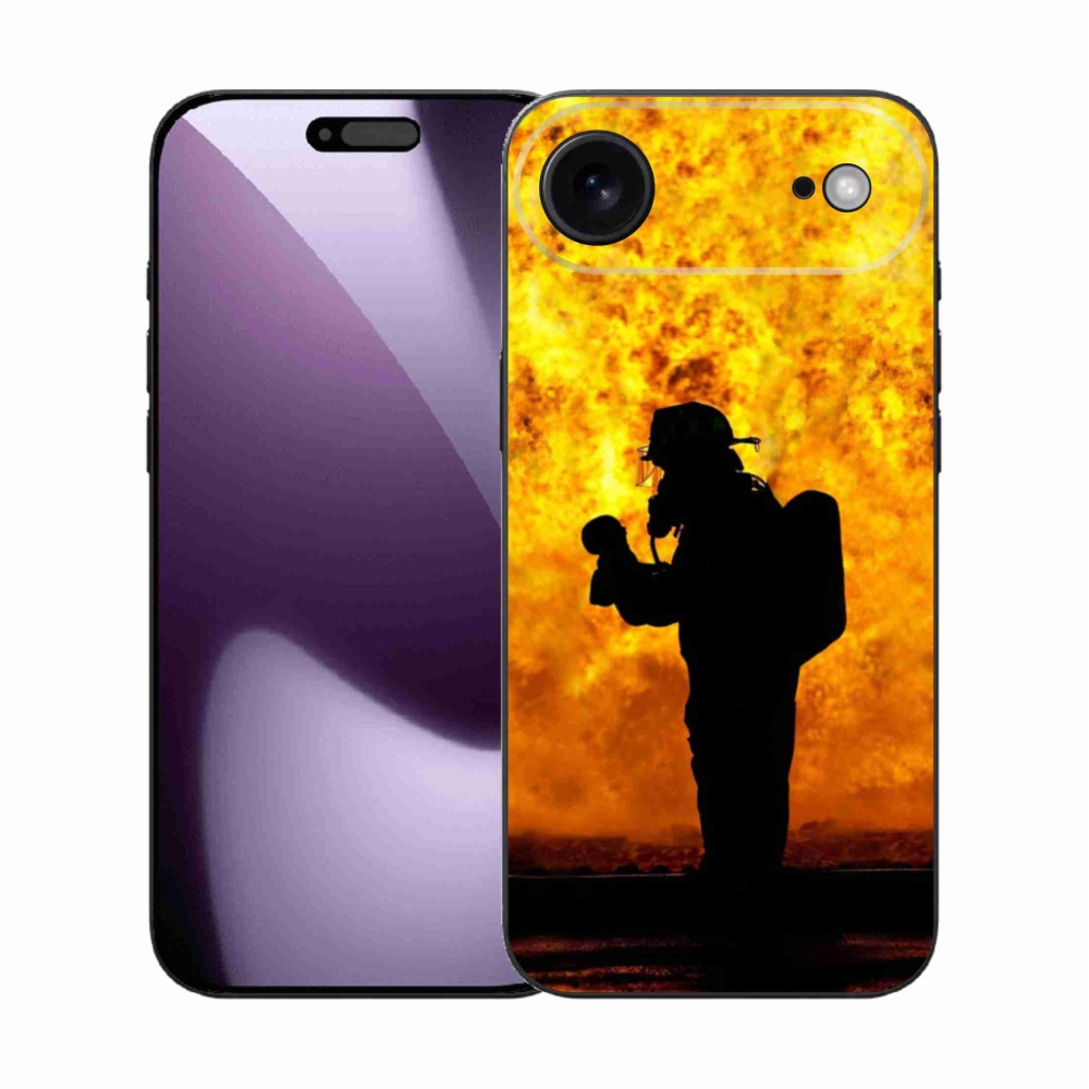 Gélový kryt mmCase na iPhone 17 Air - hasič
