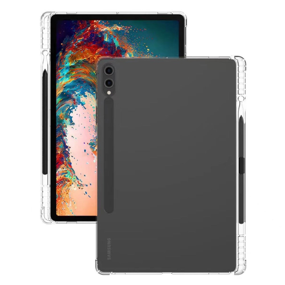 Priehľadný gélový obal na Samsung Galaxy Tab S9+ - priehľadný