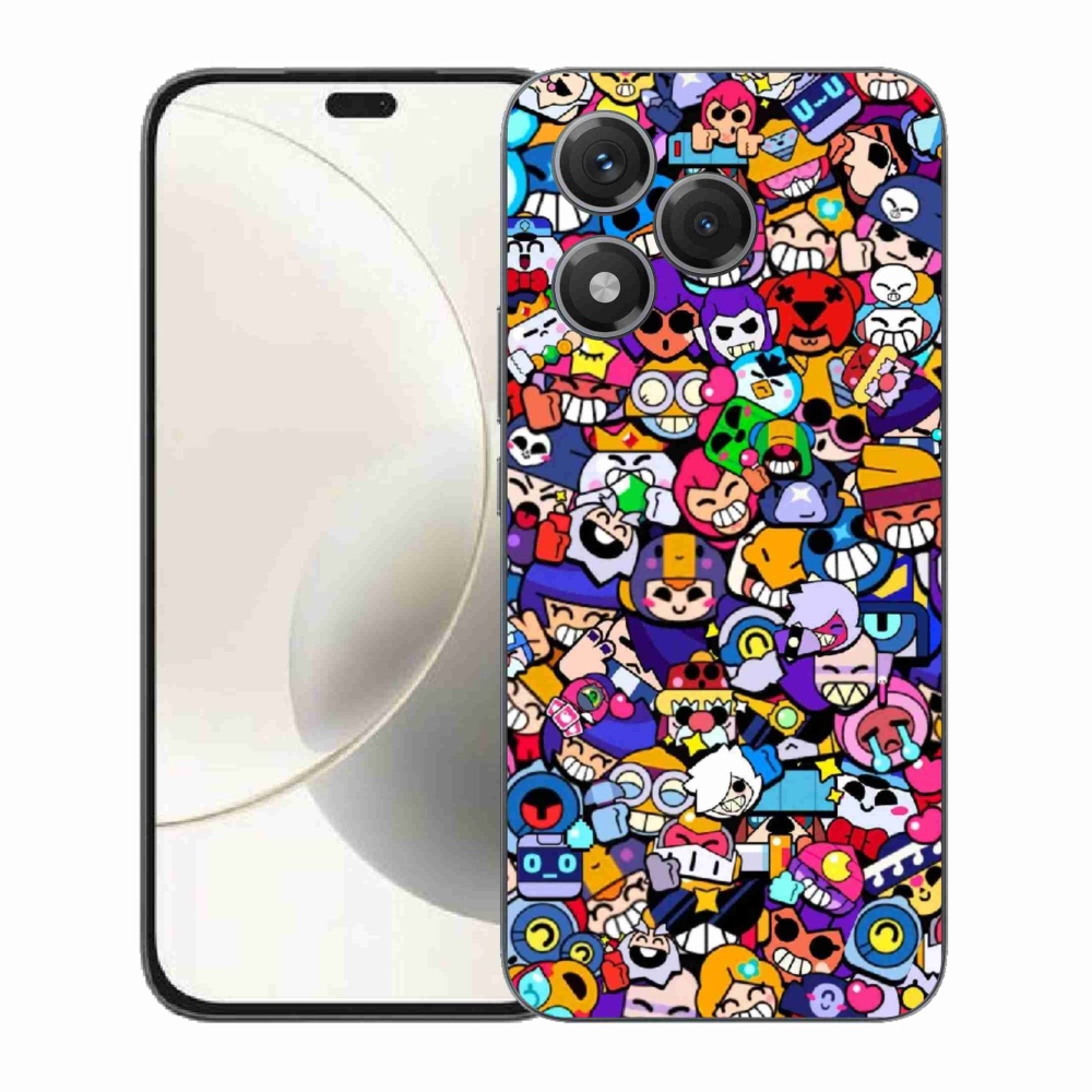 Gélový kryt mmCase na Honor 400 Lite - brawl stars 2