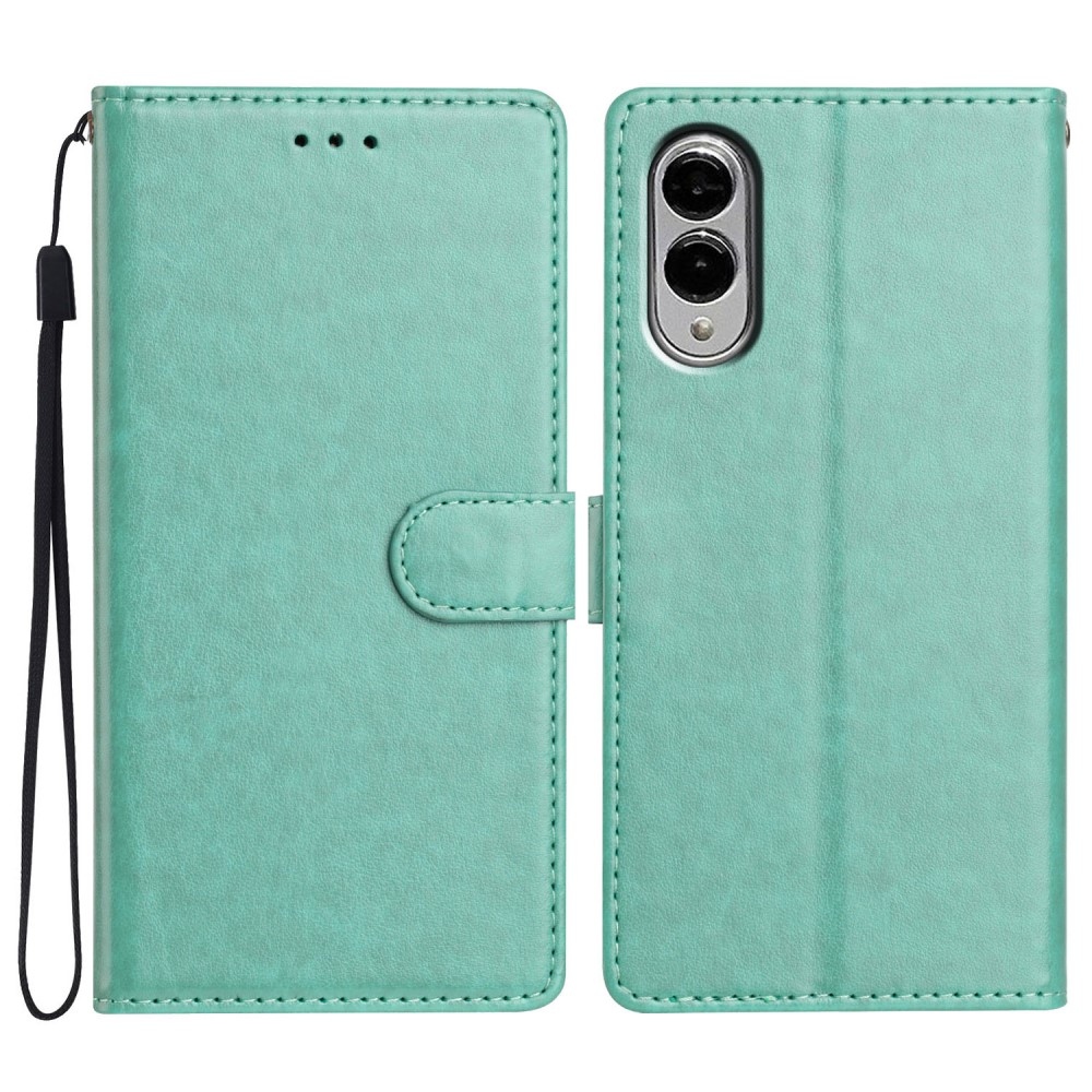 Clots knižkové púzdro na Samsung Galaxy S25 Edge - modrozelené