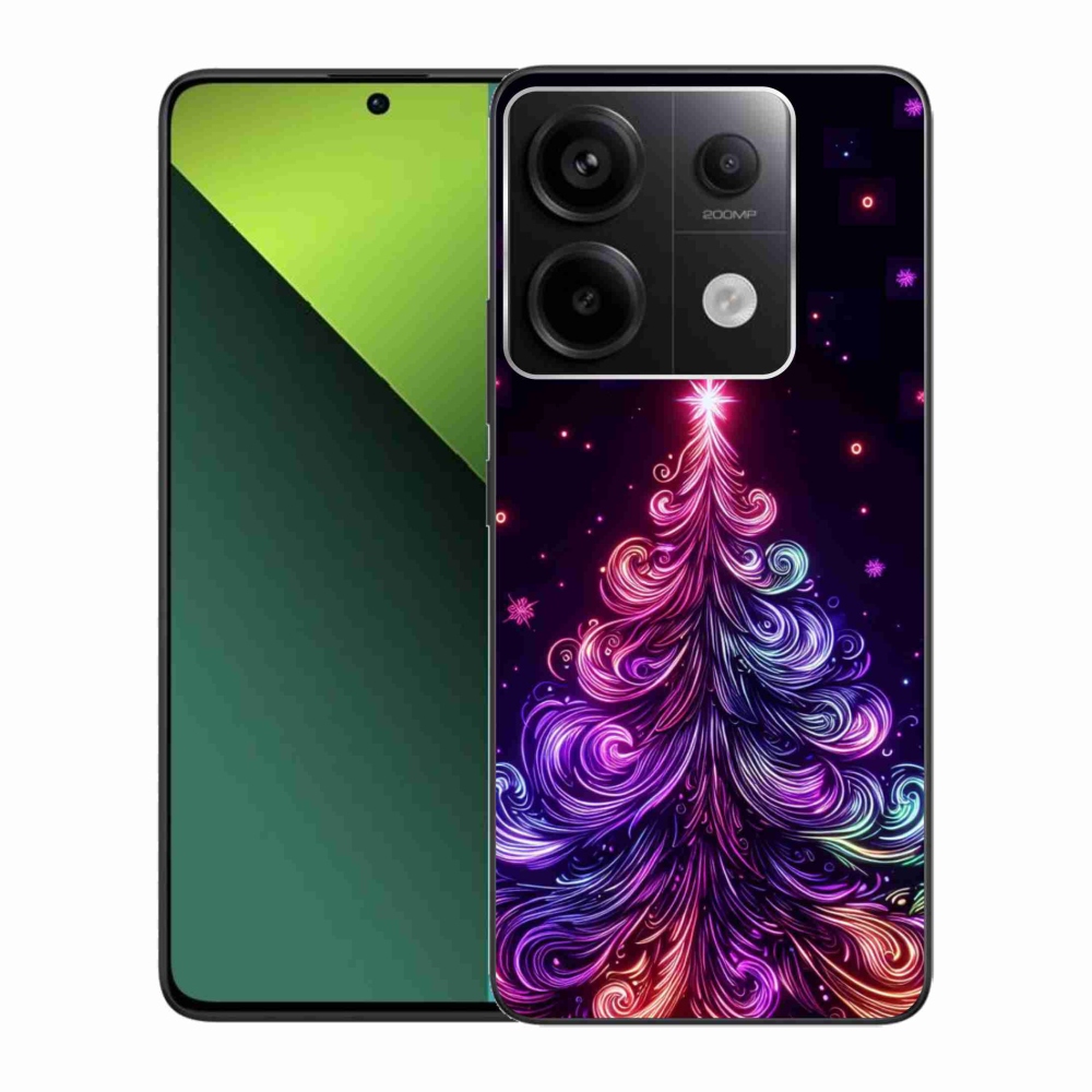 Gélový kryt mmCase na Xiaomi Redmi Note 13 Pro 5G/Poco X6 5G - neónový vianočný stromček 1