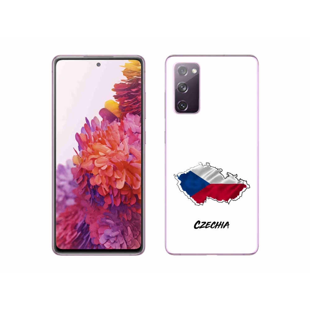 Gélový kryt mmCase na Samsung Galaxy S20 FE - Czechia biele pozadie