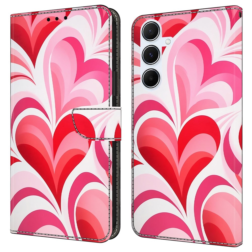 Firmly knižkové púzdro na Samsung Galaxy A17 5G/A26 5G - srdce