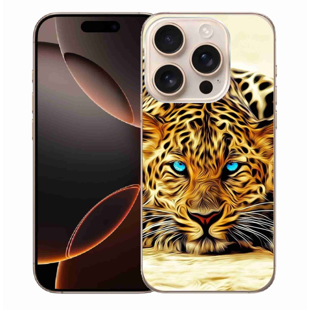 Gélový kryt mmCase na iPhone 16 Pro Max - kreslený tiger