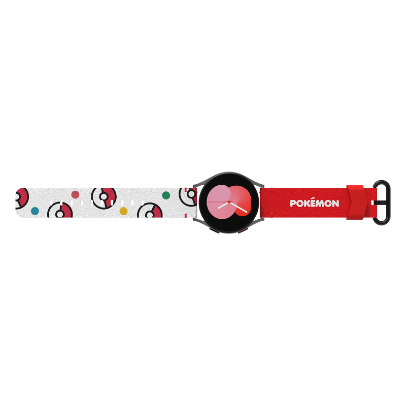 GP-TYR915HO Samsung Galaxy Watch 4/4 Classic/5/5 Pre Poké Ball Remienok 20mm Red/White