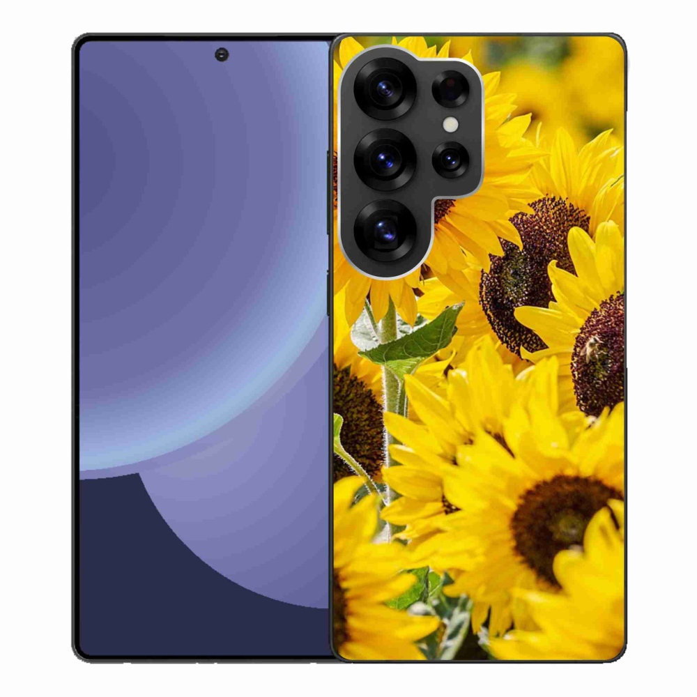 Gélový kryt mmCase na Samsung Galaxy S25 Ultra - slnečnica