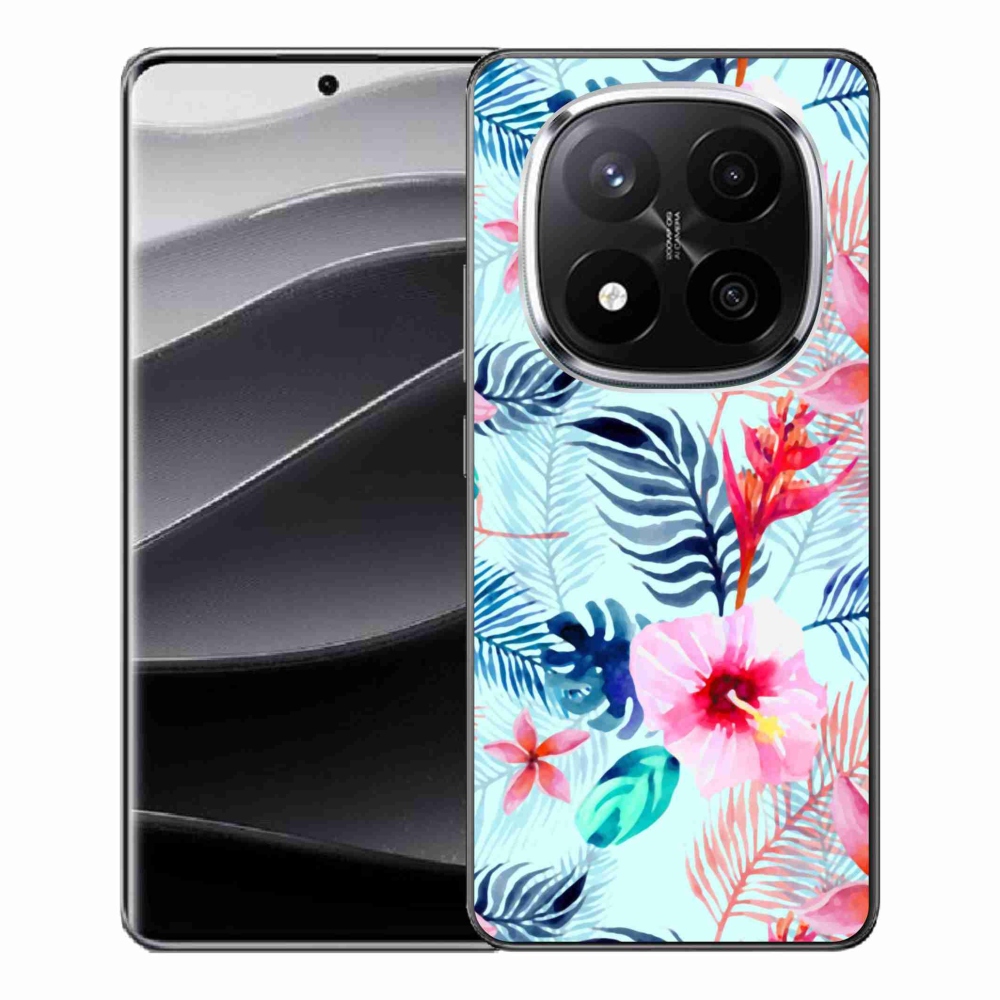 Gélový kryt mmCase na Xiaomi Redmi Note 14 Pro+ 5G - kvety