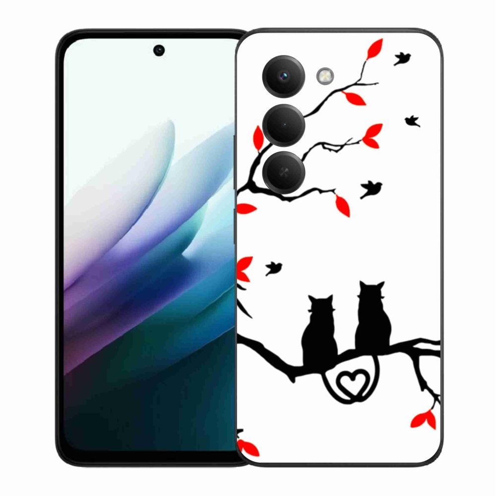 Gélový kryt mmCase na Xiaomi Redmi 15 4G/5G (171mm) - mačacia láska