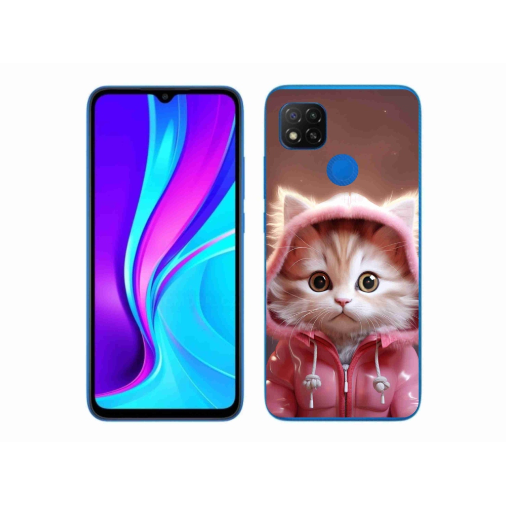 Gélový kryt mmCase na Xiaomi Redmi 9C - roztomilé mačiatko 3