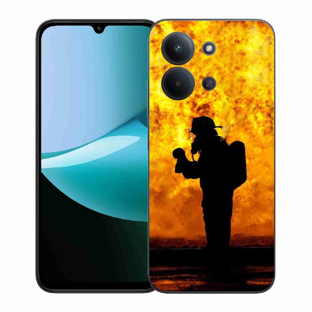 Gélový kryt mmCase na Xiaomi Redmi 15C 4G (171mm) / Poco C85 4G (171mm) - hasič