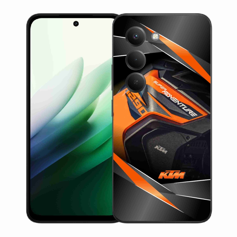 Gélový kryt mmCase na Xiaomi Redmi 15 5G (169mm) - motorka ktm