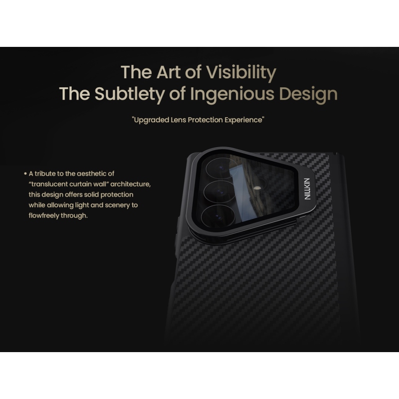 Nillkin CarboProp Aramid Magnetic zadný kryt pre Samsung Galaxy Z Fold 8 Ultra Black