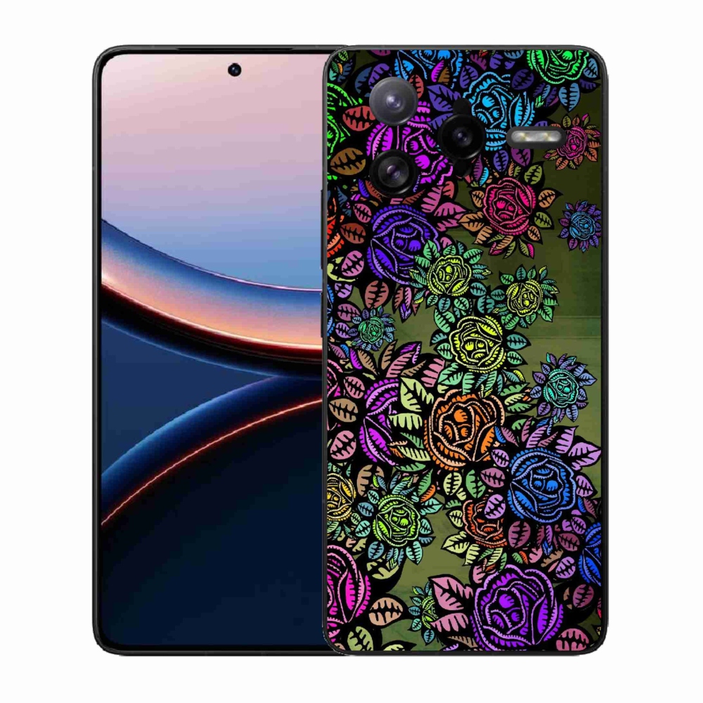 Gélový kryt mmCase na Xiaomi Poco F7 Ultra - kvety 6