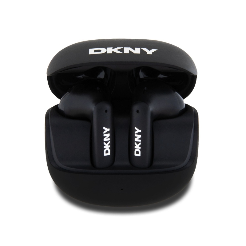 DKNY Satiny Finish TWS Bezdrôtové Slúchadlá Black