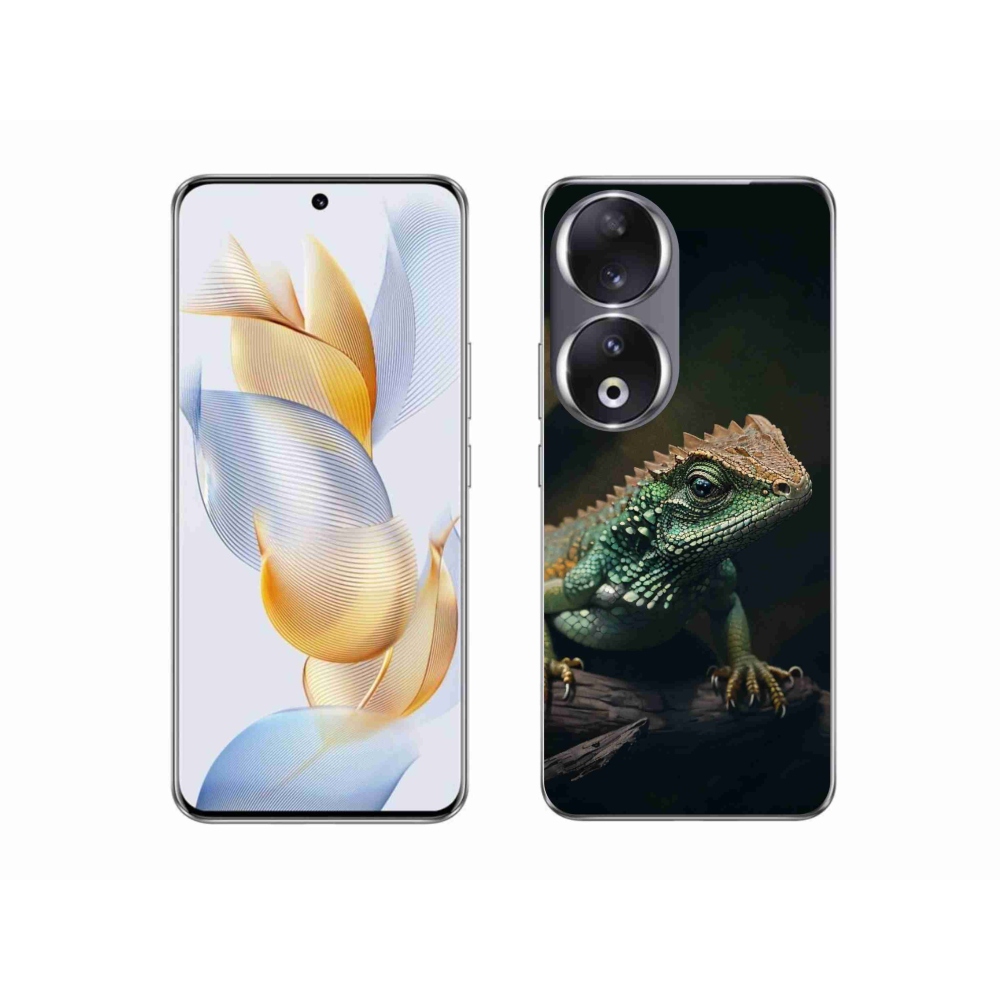 Gélový kryt mmCase na Honor 90 - jašter