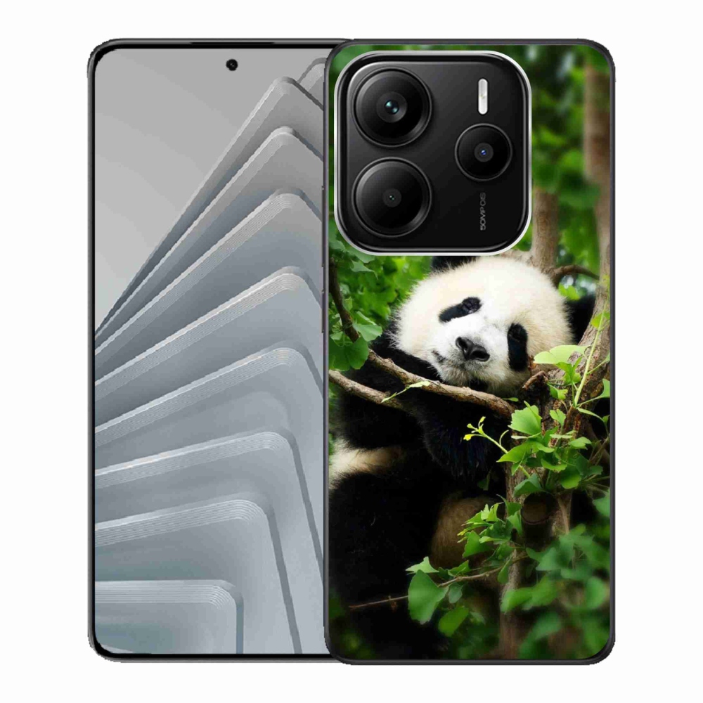 Gélový kryt mmCase na Xiaomi Redmi Note 14 5G - panda