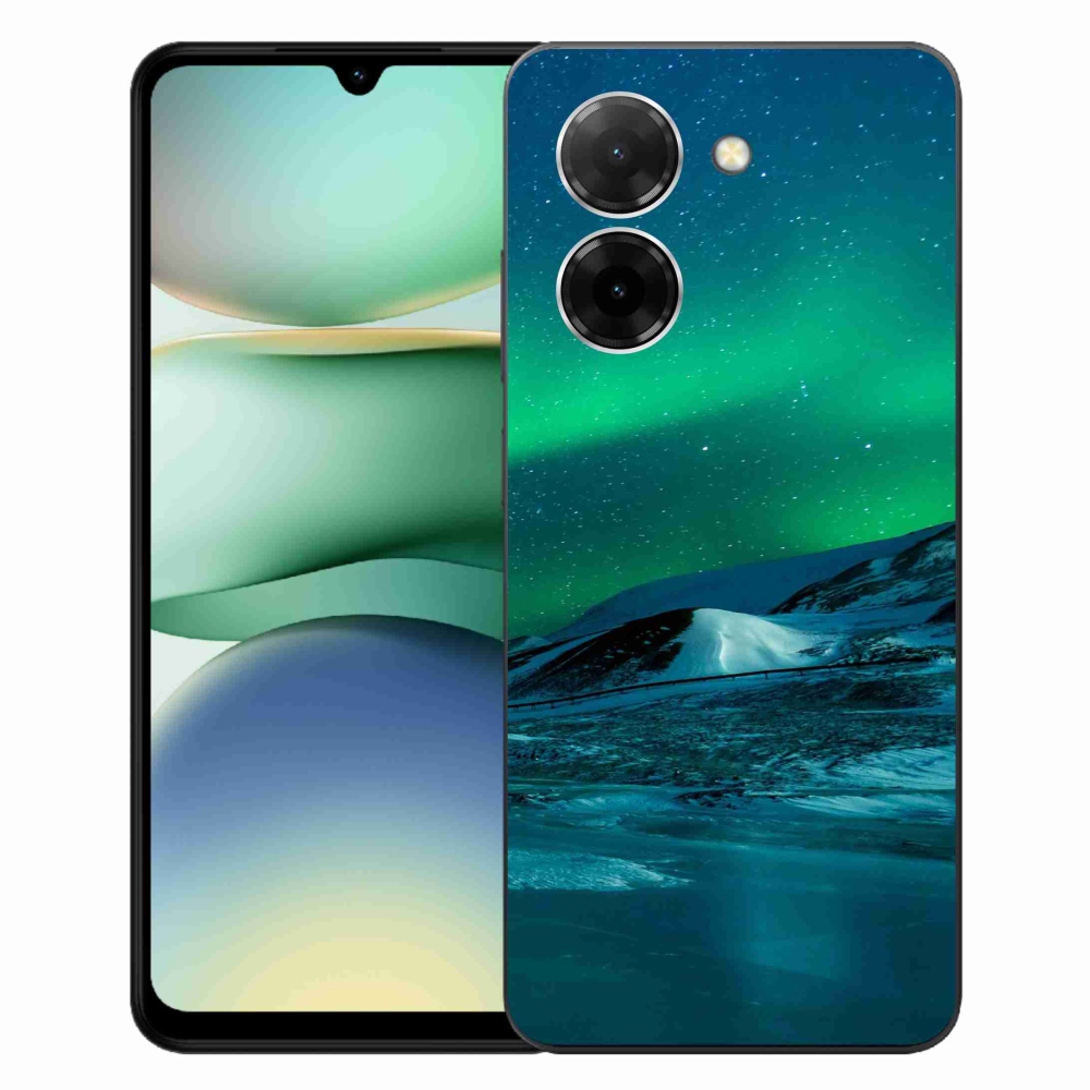 Gélový kryt mmCase na Xiaomi Redmi A5 (171.7x77.8x8.3mm) - polárna žiara