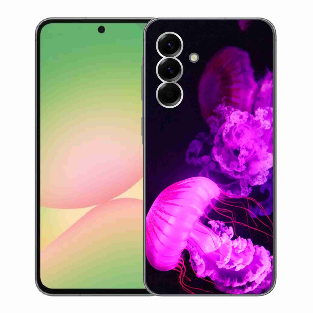 Gélový kryt mmCase na Samsung Galaxy A56 5G - medúza 1