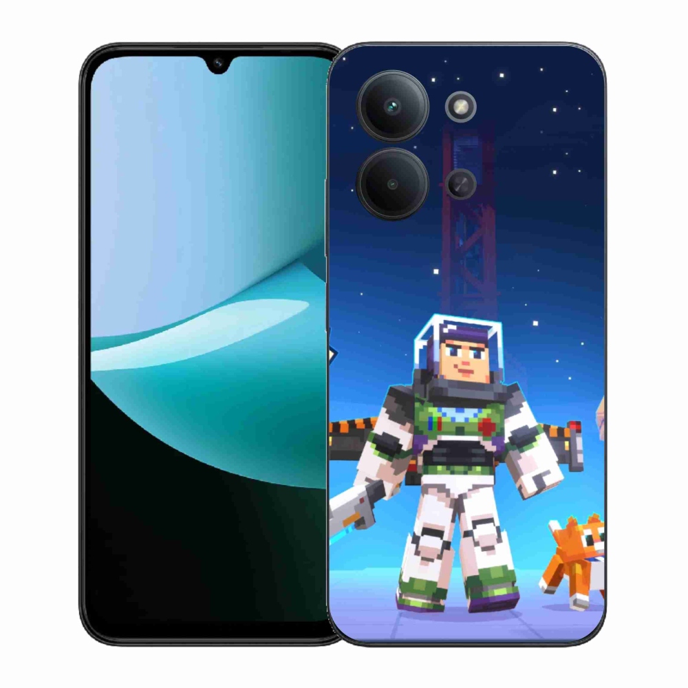 Gélový kryt mmCase na Xiaomi Redmi 15C 4G (171mm)/Poco C85 4G (171mm) - minecraft 2