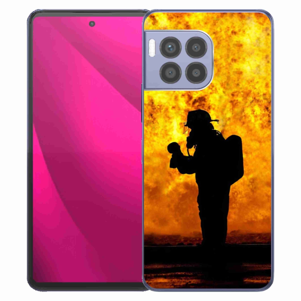 Gélový kryt mmCase na T-Mobile T Phone 2 Pro - hasič