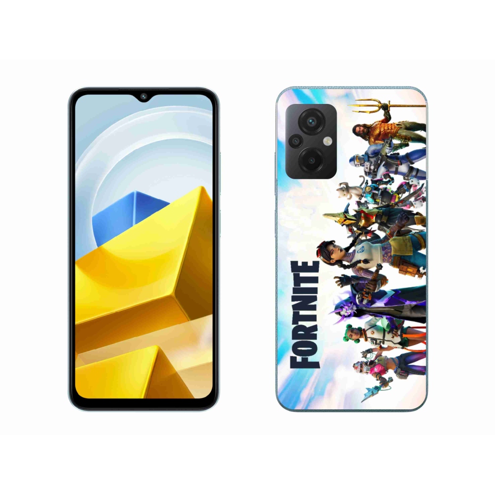 Gélový kryt mmCase na Xiaomi Poco M5 4G - fortnite